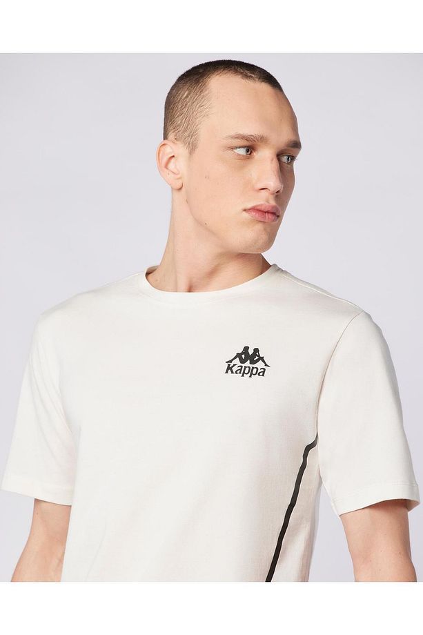 Fabio Tee Erkek Ekru  Regular Fit Tişört - 3