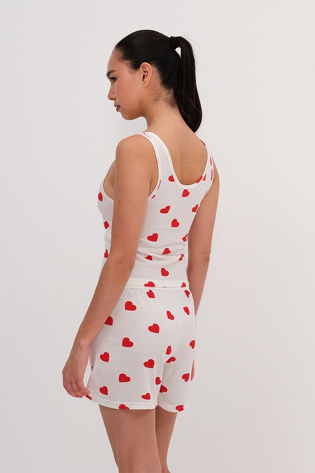Kalpli Şortlu Pijama Takımı Ş121 - 6