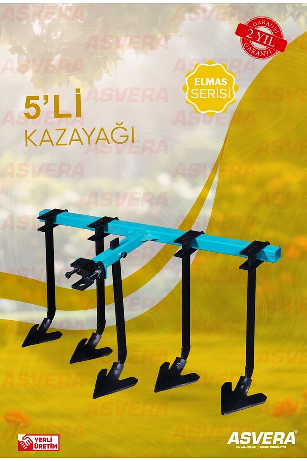 Çapa Kazayağı Pulluk 4 1 Ayarlanabilir - Pulluk - Çapa ( 5'lü Kazayağı) - 1