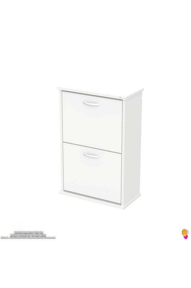 Umay Asma Kapı Önü 52 X 78 X 25,5 Cm’lik 2 Düşer Kapak 4 Göz Bölmeli Ayakkabılık - 6