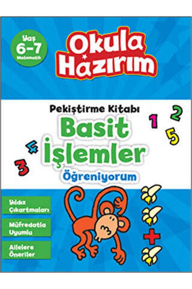 1.Sınıfa Hazırlık Seti (Çizgi Çalışmaları+Harf Defteri+Basit İşlemler Öğreniyorum) - 2