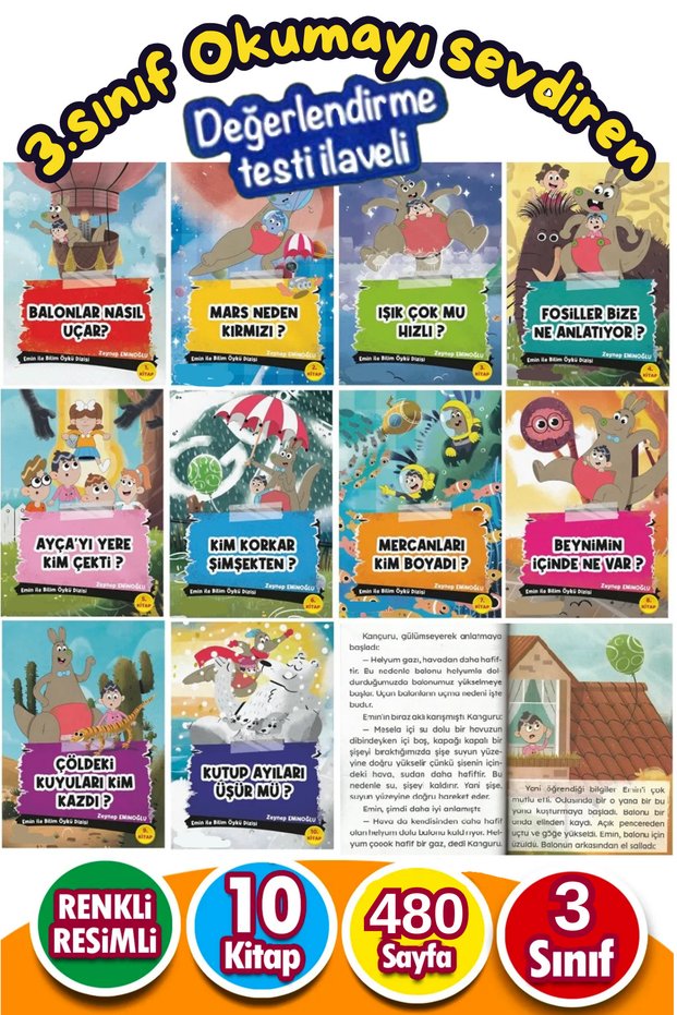 A Set of 10 Stories to Make Reading Enjoyable for Teachers Recommended for Grades 3