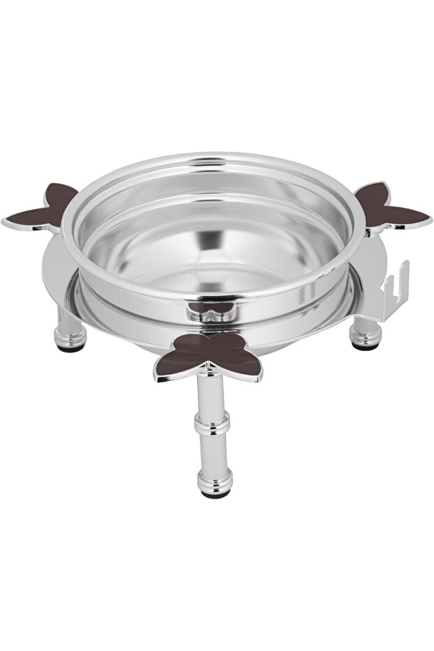 Rqah Circular Dates Bowl With A Lid Is Of Unique Quality And High Durability, Nickel - 2