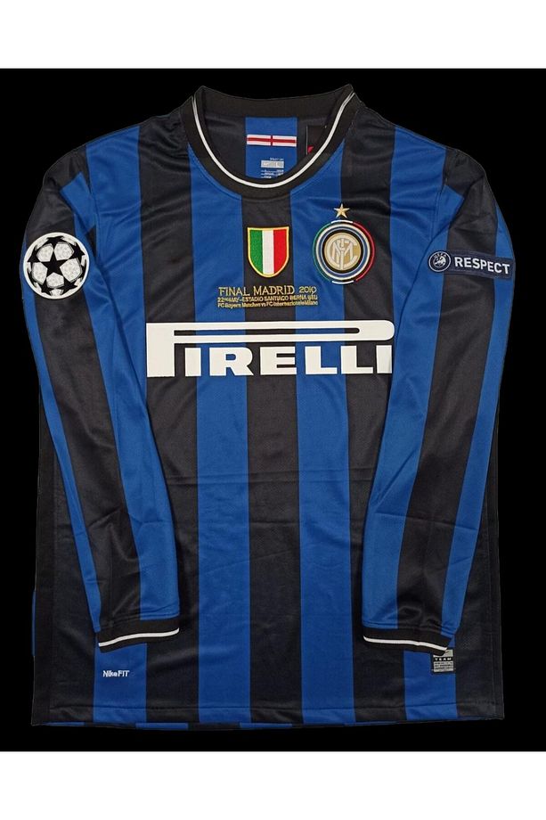 Inter 10/11 İç Saha Uzun Kollu Retro Forma - 1