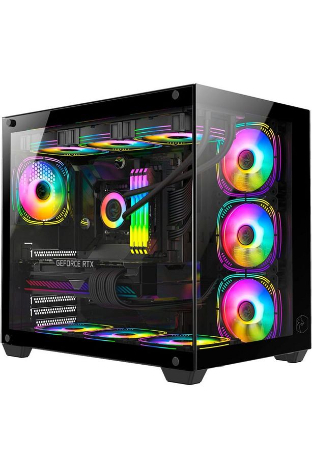 MertBilişim BörüV2 Ryzen 5 7600 RTX 4060 8GB OC 32GB DDR5 RAM 5600MHZ 512GB M2 SSD AKVARYUM KASA - 1