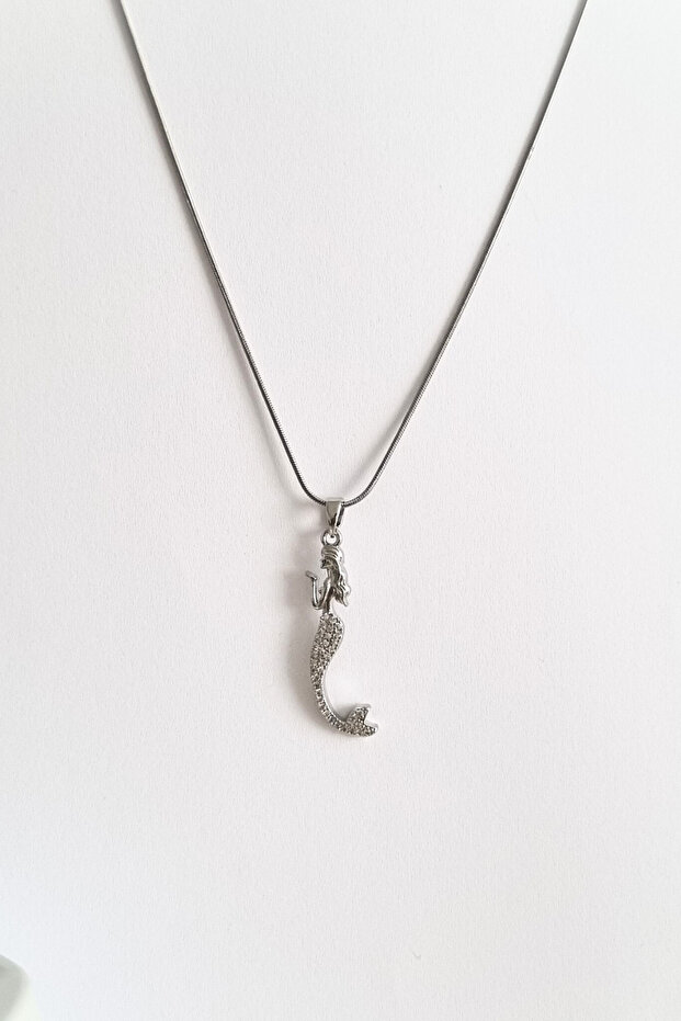 Silver Mermaid Necklace
