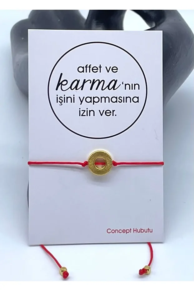 Karma Felsefesi Kırmızı Kader İpi Halhal - 1