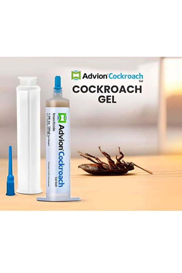 Advion Cockroach Killer Gel Bait 3 Pcs Set – Effective Roach Control, Fast Acting Formula - 3