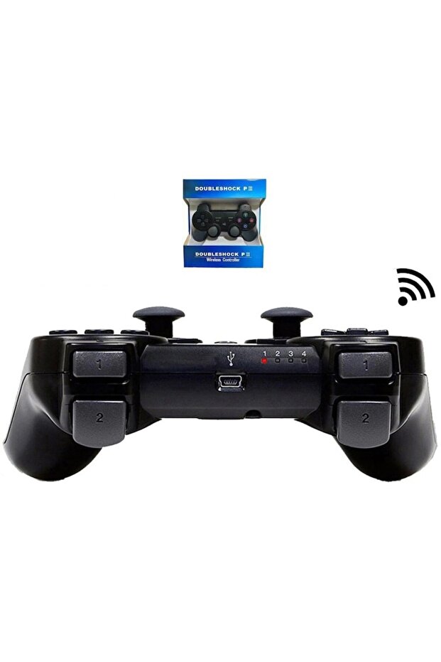 Joystick Controller for PS3 Macvi®, Doubleshock Wireless - 2