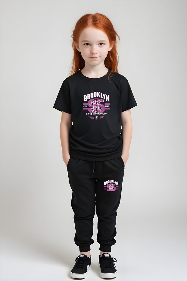 Girl's Broklyn 95 Printed Lower-Top Suit