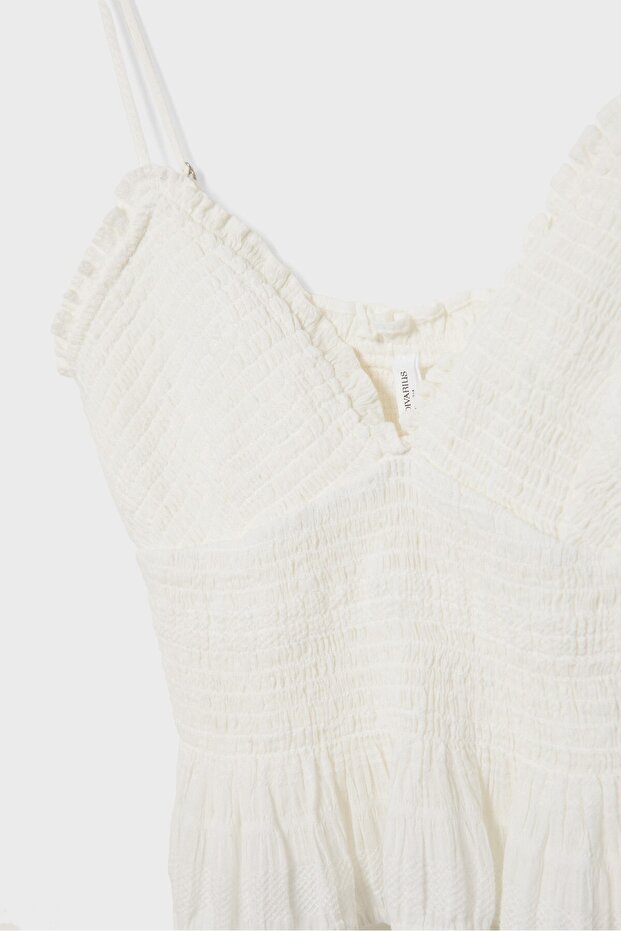 Fırfırlı streç top - 7