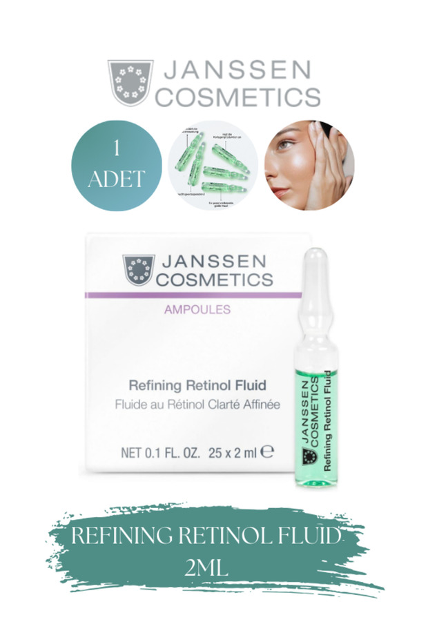Cosmetics Janssen Cosmetıcs Refining Retinol Fluid 2 Ml Tekli Ampul - 1
