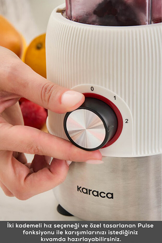 Blend & Rush Inox Personal Kişisel Smoothie Blender White - 5