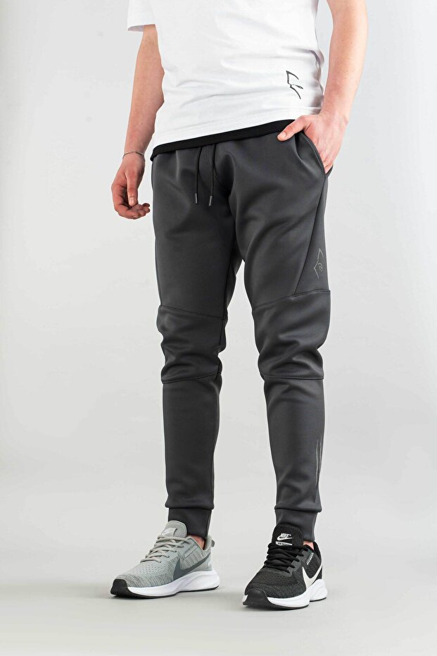 Pánske čierne tepláky - 3