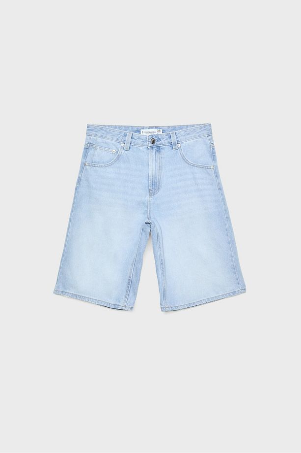 D95 Denim bermuda şort - 6