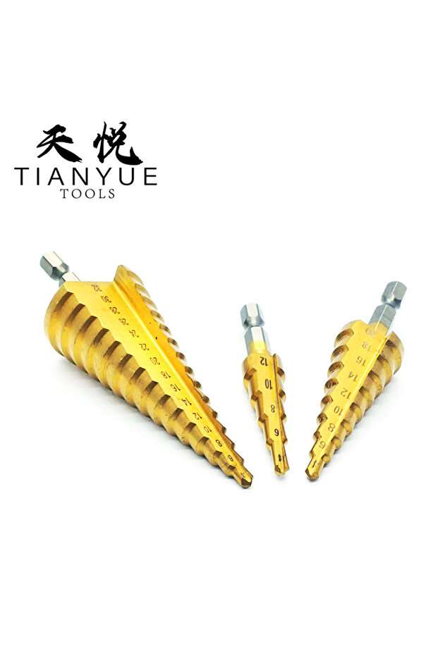 Bits Saplı Kademeli Matkap Ucu Seti Kaliteli Seri Çantalı - 2