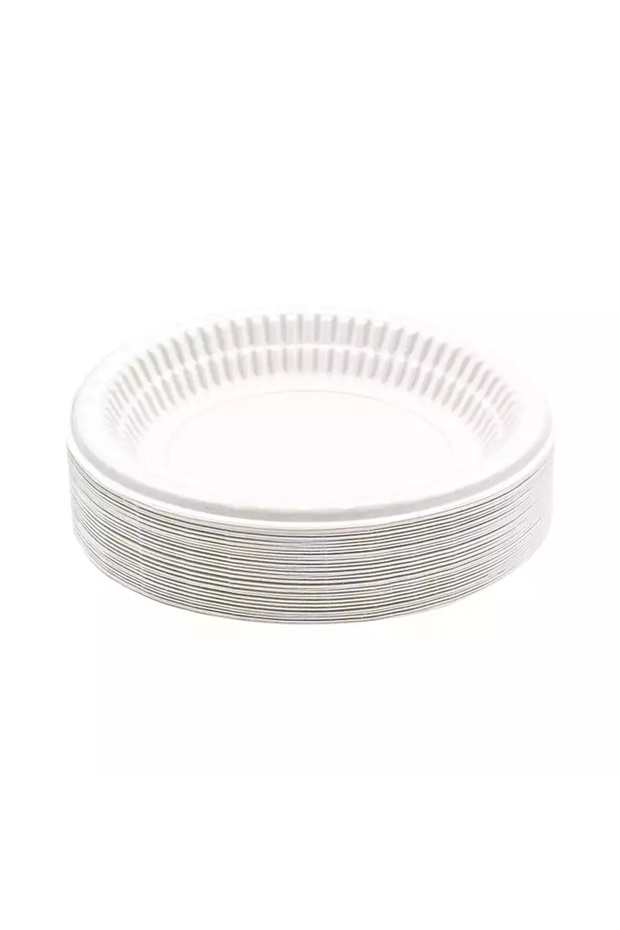 Plastik Tabak Küçük Boy (çap:13.5cm) 400 Adet - 3