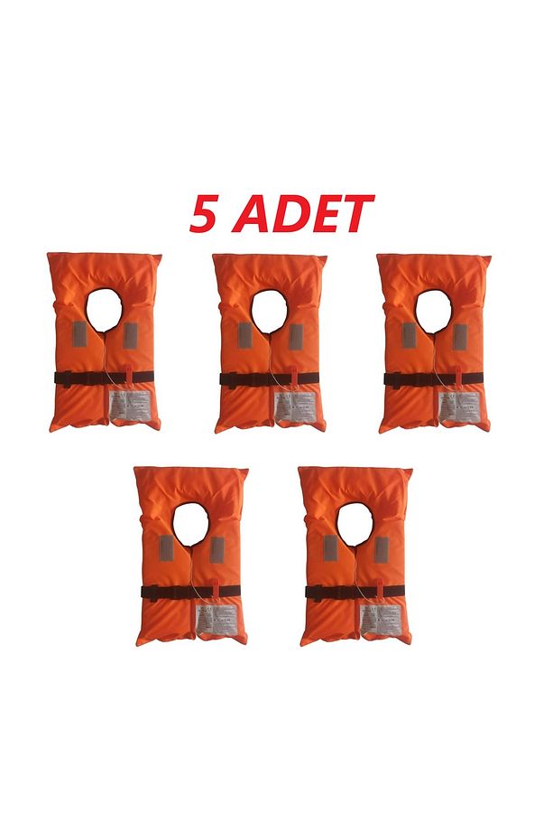 5'li Sertifikalı Can Yeleği. 100N. Boyun Tipi Yetişkin Can yeleği - 2