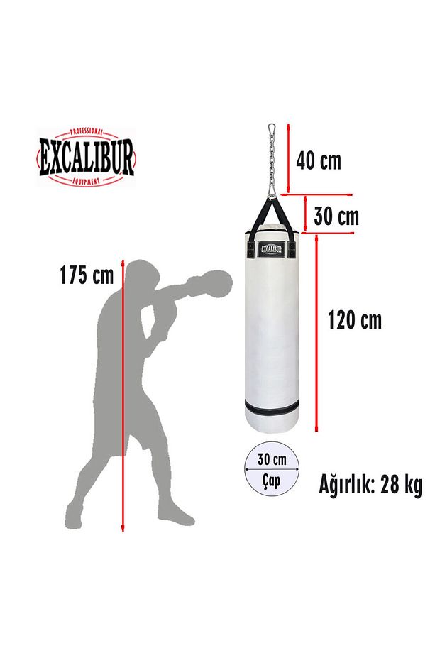 Polystar 120 x 30 cm Boks Kum Torbası - 2