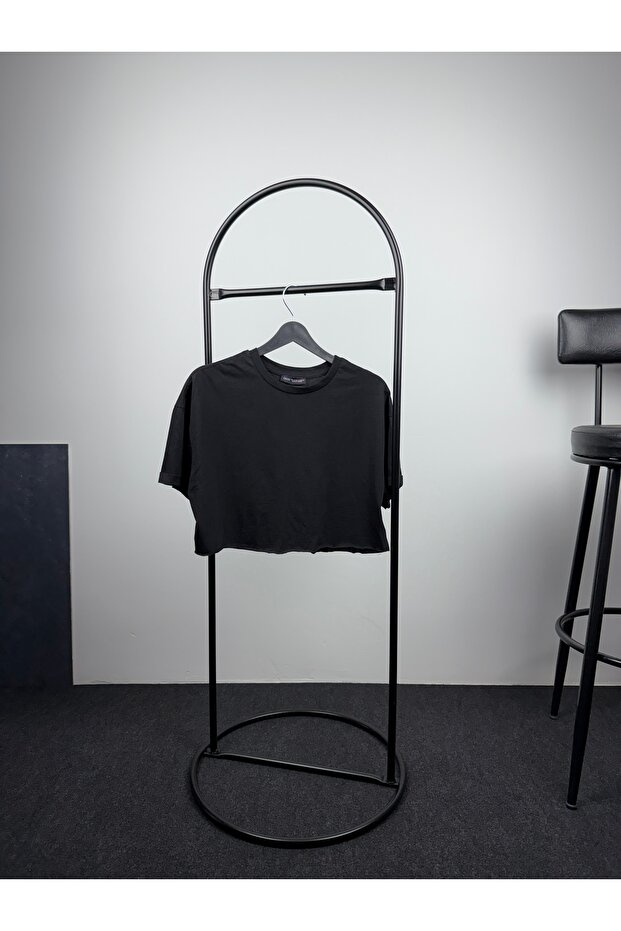 Beyaz crop tshirt