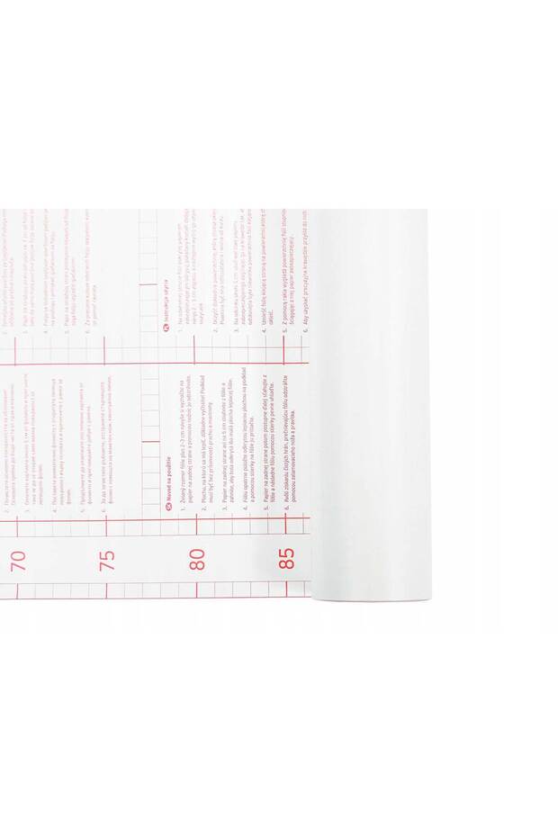 176-8001 Düz Mat Beyaz Kendinden Yapışkanlı Folyo ( 67 cm x 1 mt ) - 2