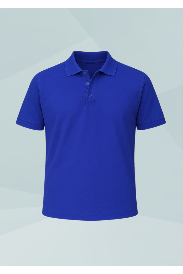 Men's 100% Cotton Polo Neck Regular T-Shirt Ol.01.Iv1.001