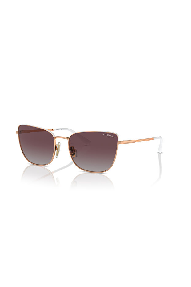 Woman BUTTERFLY Sun- VO 4308S - lense size:56mm - ROSE GOLD/TOP WHITE