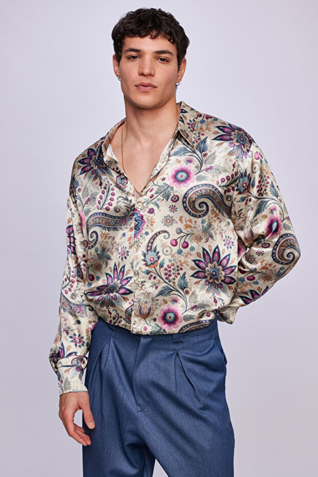 Carnival Bloom Luxury Gömlek - 2