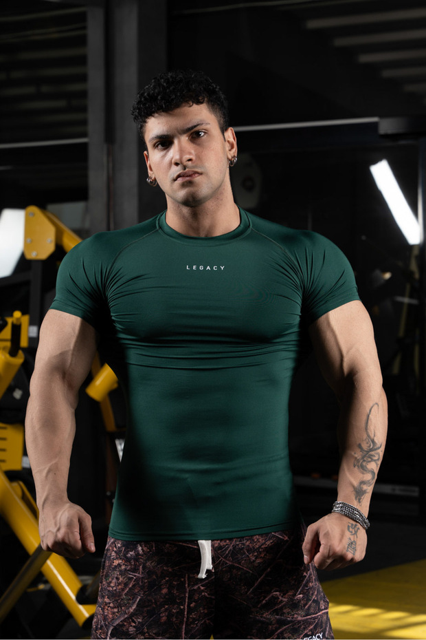 Performance Kısa Kollu Compression T-shirt - 2