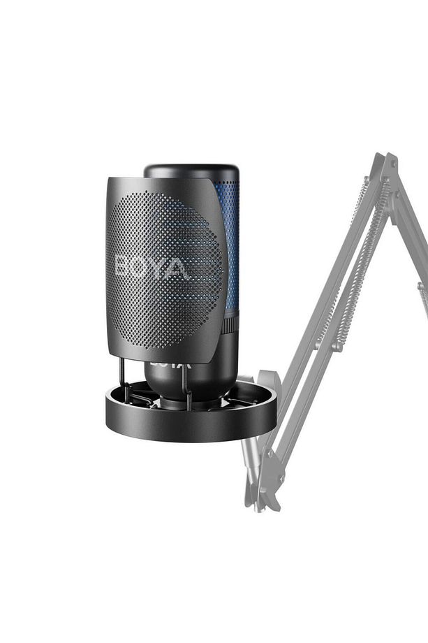 K3 RGB Aydınlatmalı Masa Üstü Condenser USB Mikrofon - 5