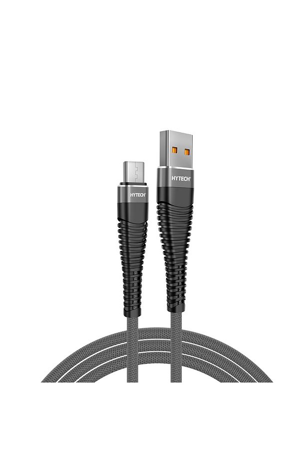 Hy-X2253M 3A Micro Usb 3 Metre Gri Data + Sarj Kablosu - 2