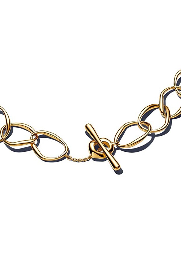 Doğal Şekilli Halka Kolye - 2