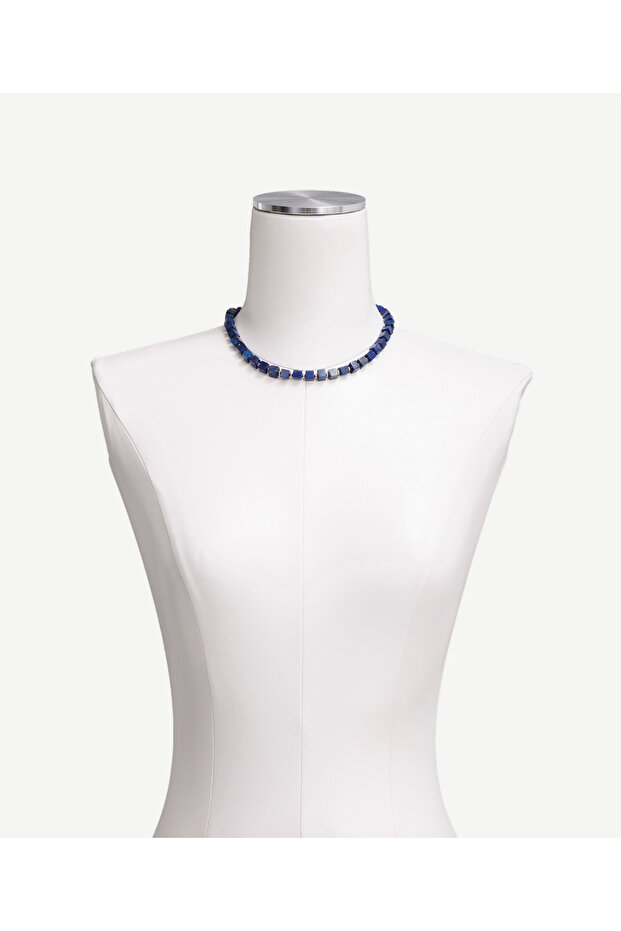 Kare Formlu Lapis Kolye - 3