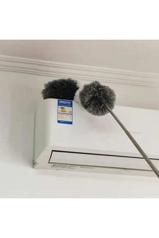 Microfiber dust mop with telescopic handle, 252 cm - 6