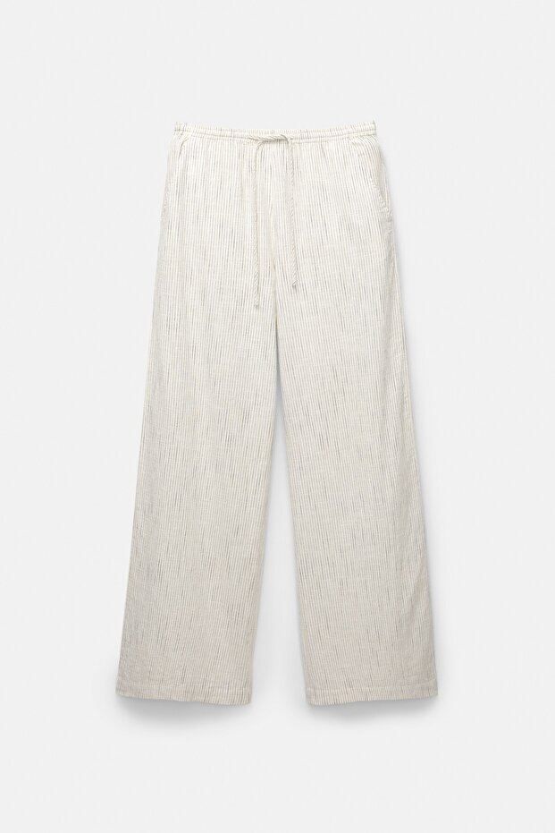 Striped rustic joggers - 6