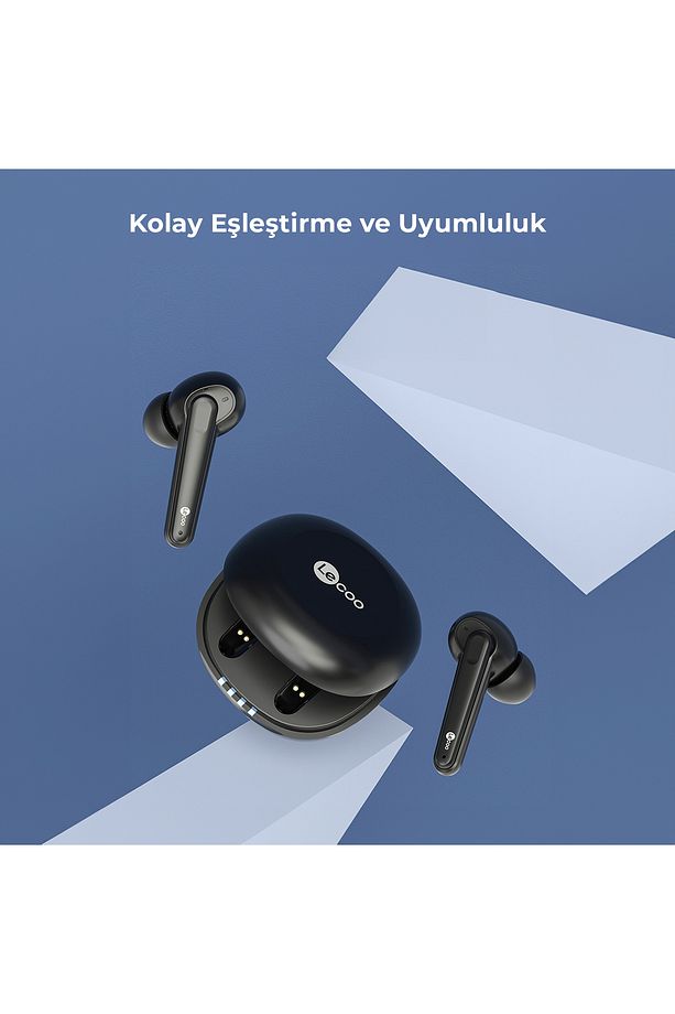 Ew302 Kablosuz Bluetooth 5.1 Tws Mikrofonlu Kulak Içi Kulaklık Siyah - 5