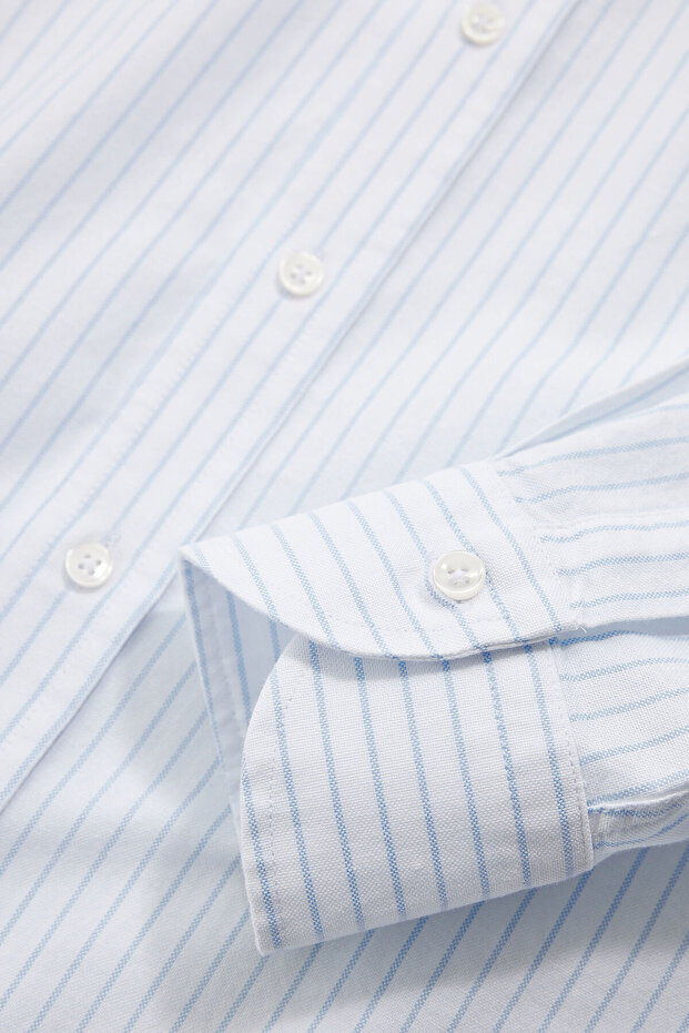 BEYAZ UZUN KOLLU GÖMLEK - 4