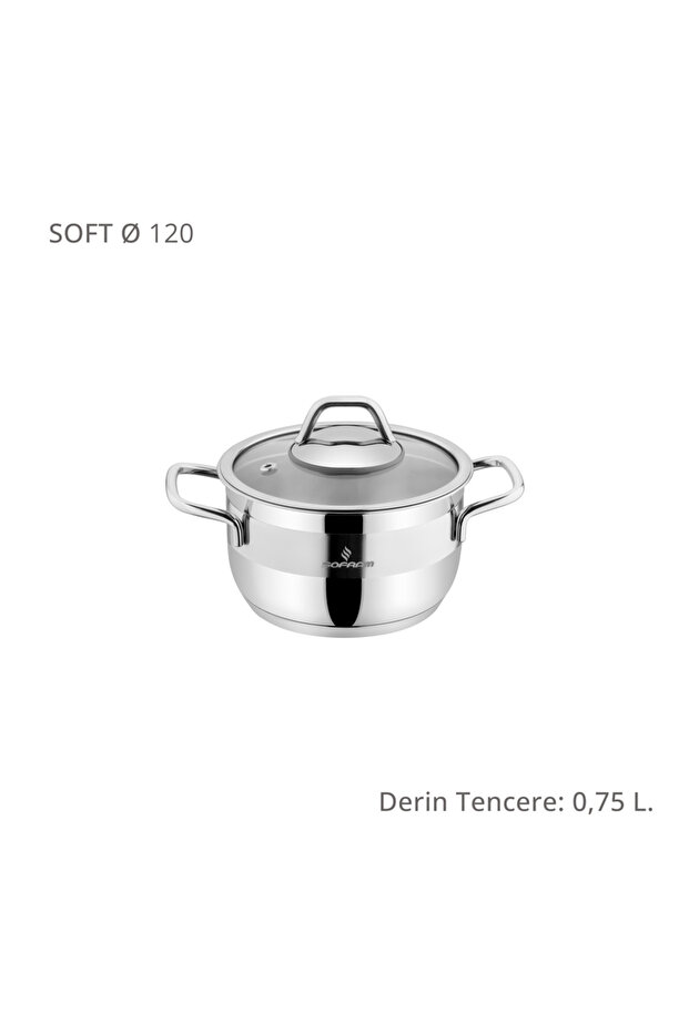 Soft 12 Cm Derin Tencere - 1