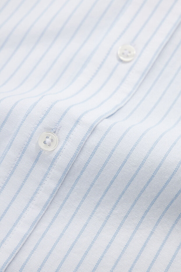 BEYAZ UZUN KOLLU GÖMLEK - 5