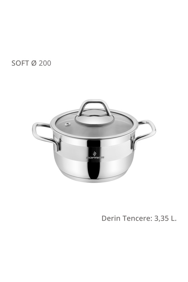 Soft 20 Cm Derin Tencere - 1