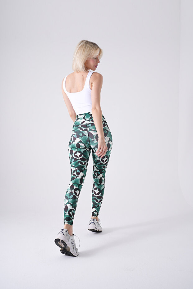 Patterned Tights Recovery Verdevibe - 8