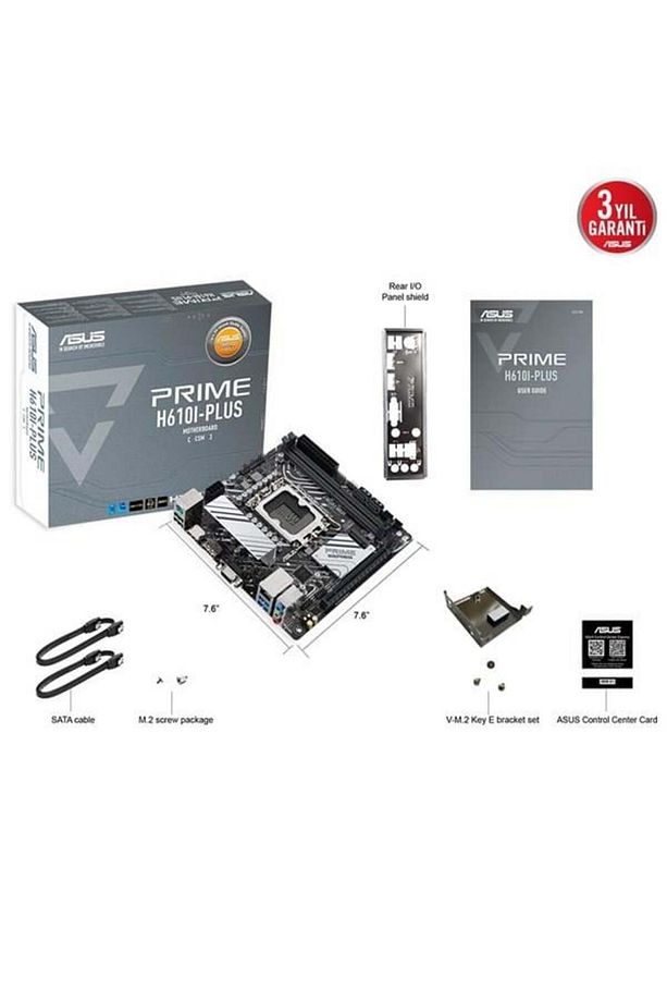 Prıme H610ı-plus-csm Ddr5 Hdmı-dp Pcıe 4.0 1700p Mıtx - 7