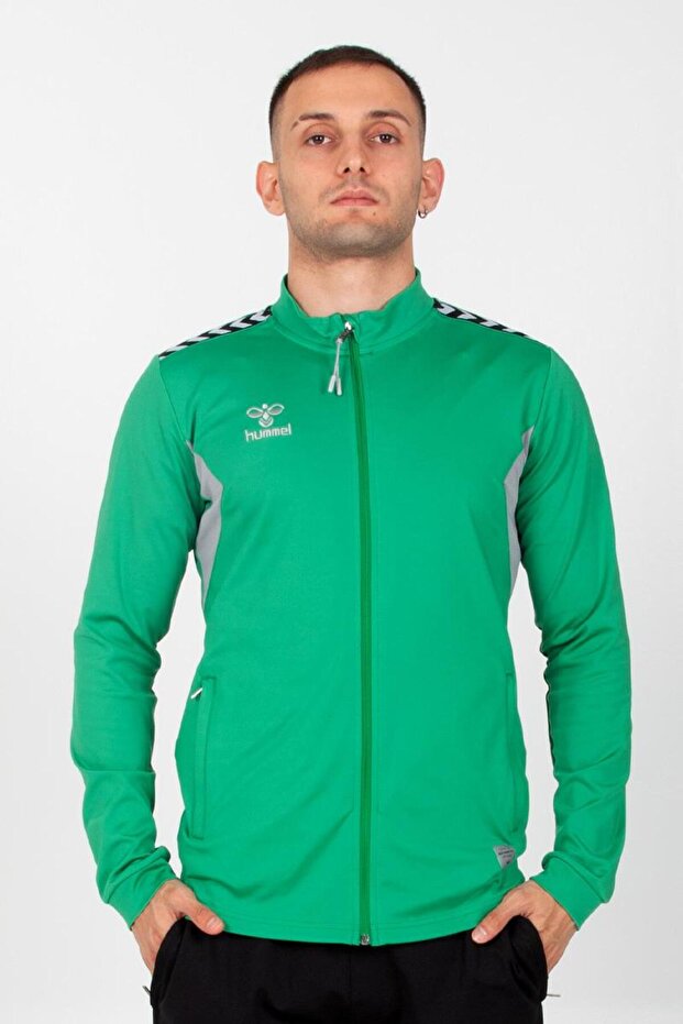 Authentic Camping Tracksuit Top Grass Green
