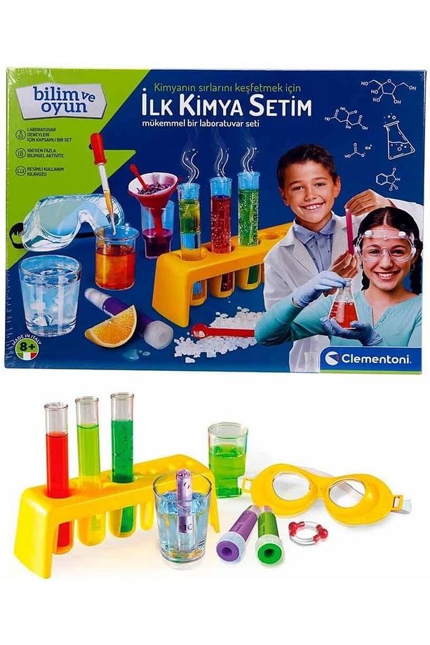 İlk Kimya Deney Seti Renkli - 1