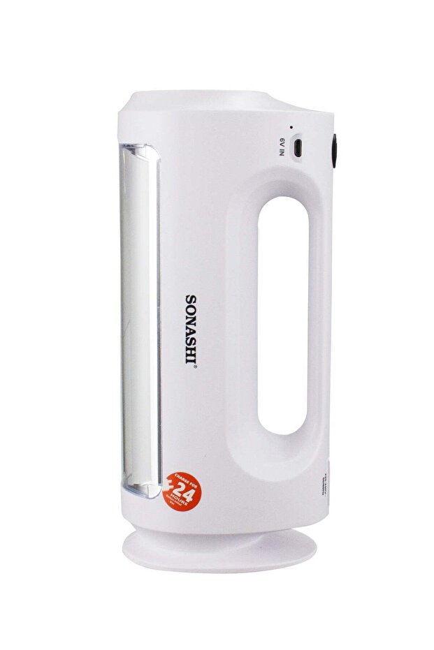 Rechargeable Emergency Lantern with Bright LED Side Light and top Flashlight