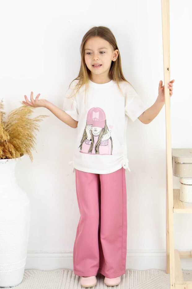 Girl's Character Printed Sports Set