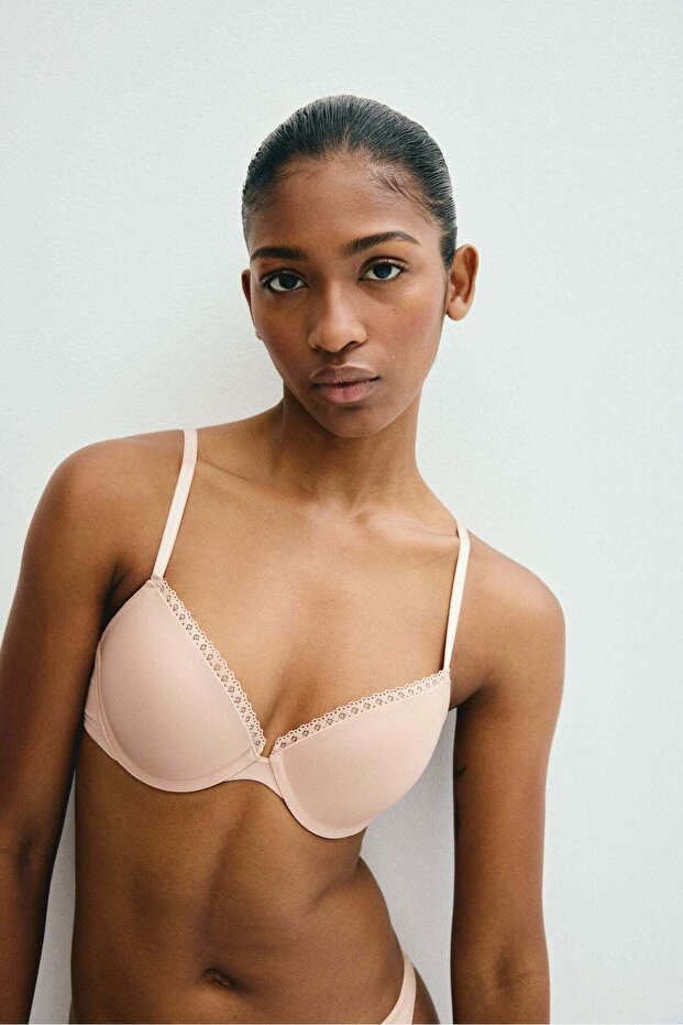 طقم حمالات صدر من الألياف الدقيقة مكون من قطعتين - 2