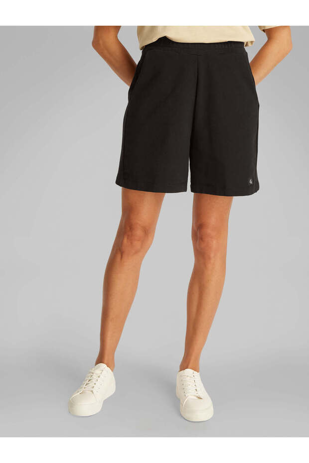 WOVEN LABEL SHORTS - 1