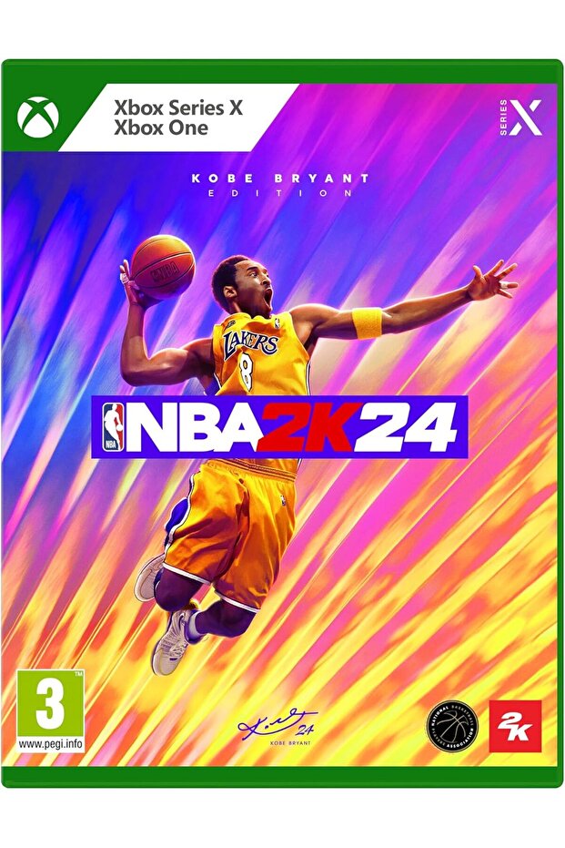 NBA 2K24 Xbox 1/X Kobe Bryant Edition + Amazon Exclusive Bonus DLC