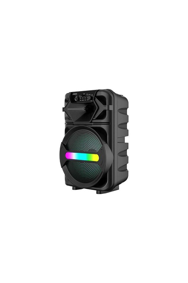 20w 2400 Mah Mikrofonlu Led Işıklı Taşınabilir Bluetooth Hoparlör Bts-410 - 3